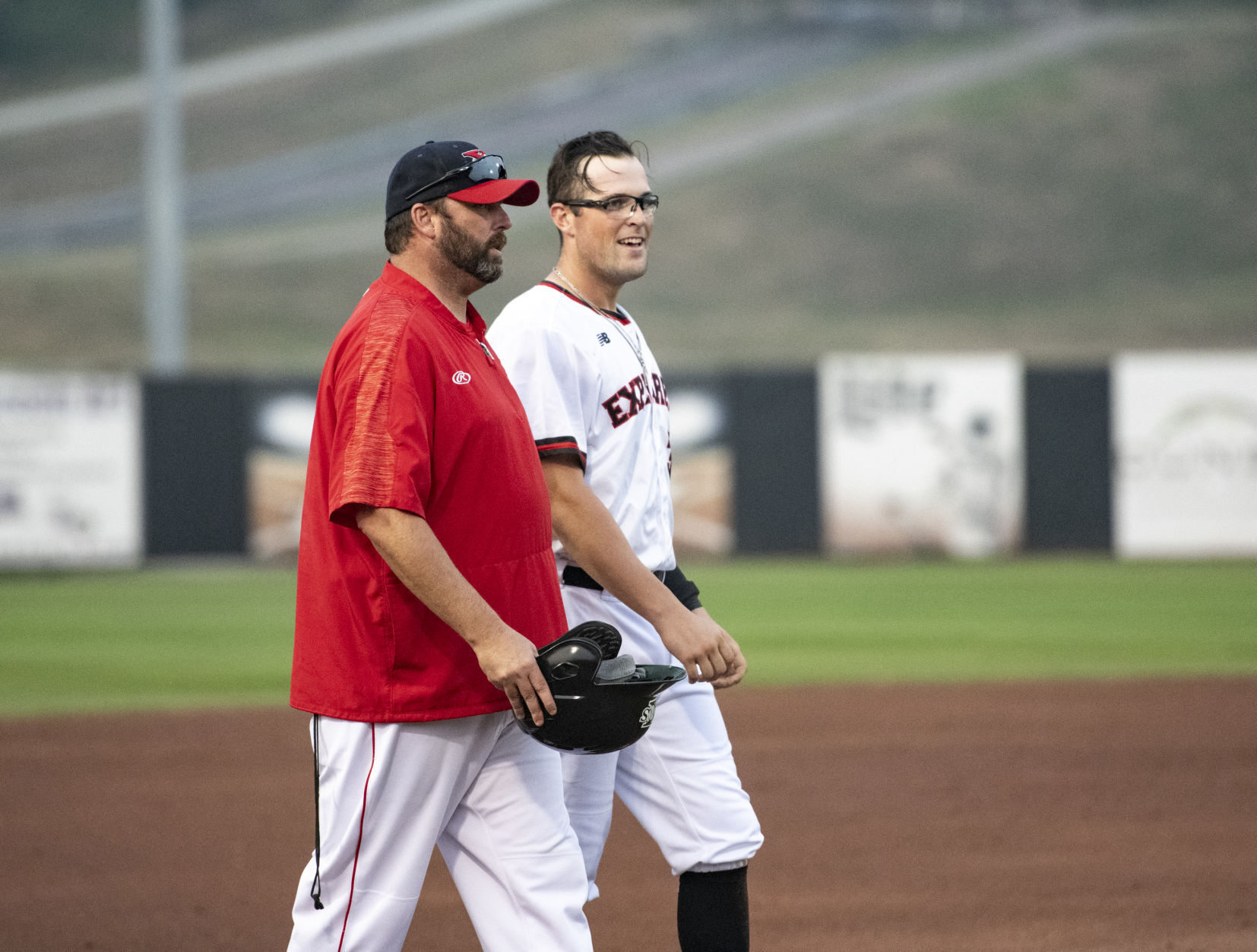 Explorers vs Winnipeg Goldeyes baseball